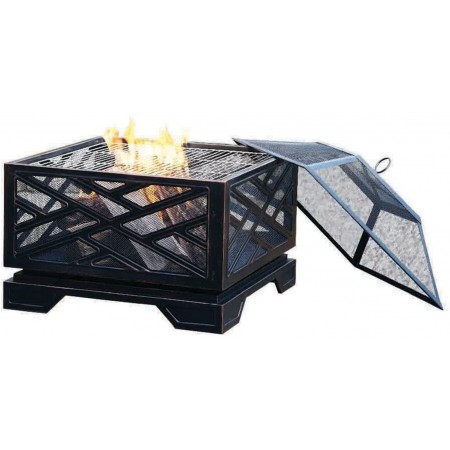 Mighty Rock Martin Extra Deep Wood Burning Fire Pit